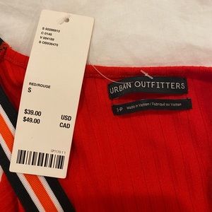 Urban outfitters red top